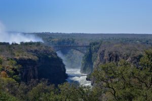 Sight see the Victoria Falls bridge as an experience when choosing MV Matusadona